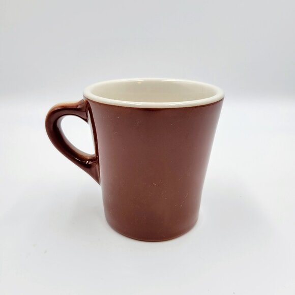 Vintage Mug Cup Restaurant Ware Brown Read - Picture 2 of 10